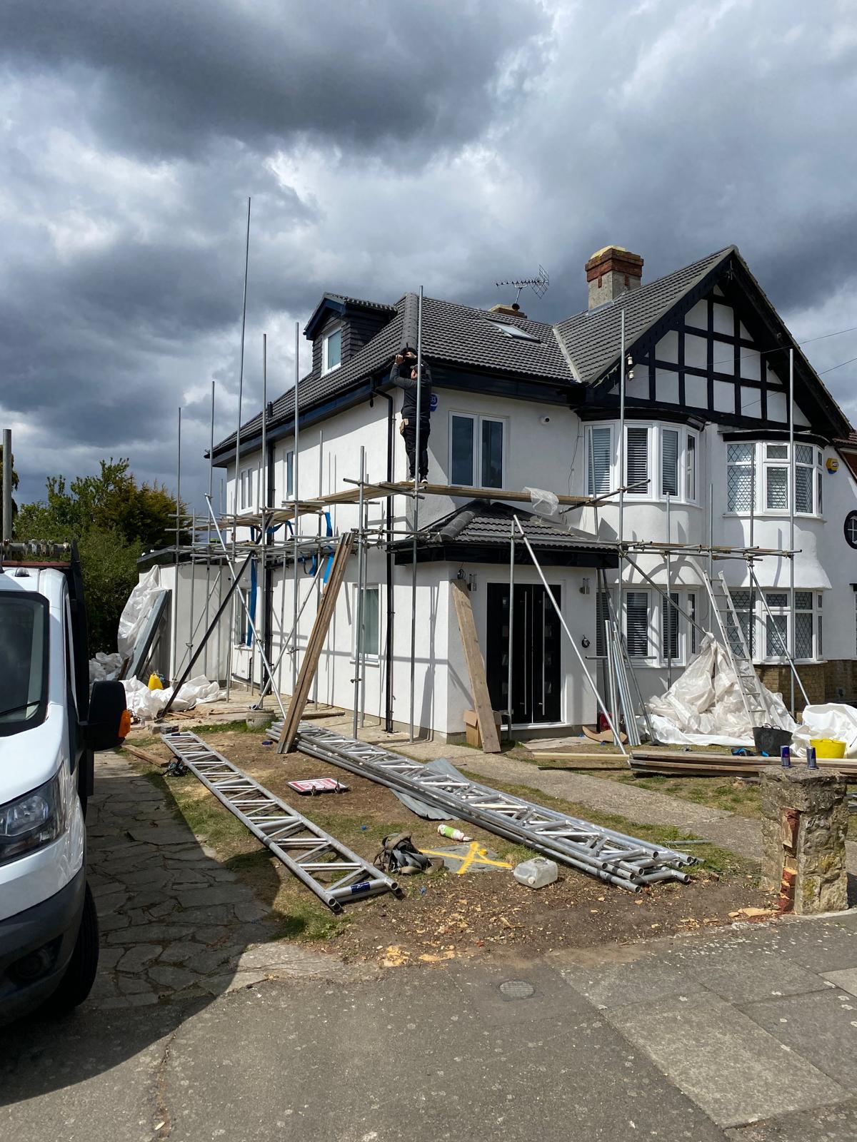 New build under construction